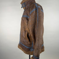 Giacca shearling aviatore TYPE B-4 CANADIAN AIR FORCE - L -