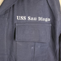 Popeye USS SAN DIEGO embroidered field jacket
