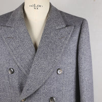 Cappotto doppio petto in tweed Vintage - M 48 -