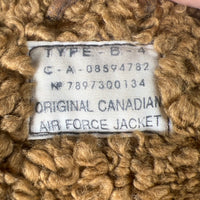 Giacca shearling aviatore TYPE B-4 CANADIAN AIR FORCE - L -