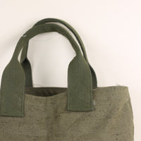 army tote bag with embroidery