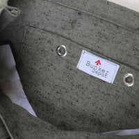 army tote bag with embroidery