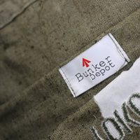 army tote bag with embroidery