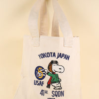 army tote bag with embroidery