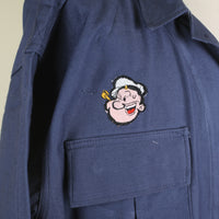 Popeye USS SAN DIEGO embroidered field jacket