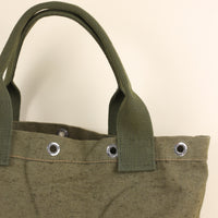 army tote bag with embroidery