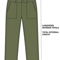 FATIGUE US ARMY PANT OG 107 - W38 -