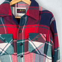 Overshirt in lana - L -