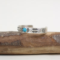 Bracciale in argento Navajo