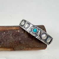 Bracciale in argento bird Navajo