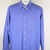 BUTTON DOWN RL SHIRT - L -