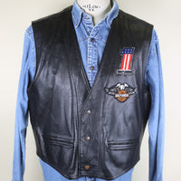 Gilet in pelle HARLEY DAVIDSON - M -