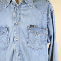 Camicia di jeans wrangler - L-