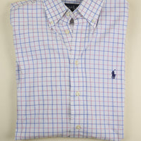 BUTTON DOWN RL SHIRT - L -