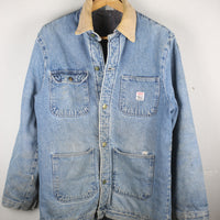 Vintage Pointer Brand Denim Chore Work Jacket - L -