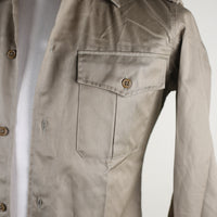 Army Shirt with Snoopy Embroidery - S -