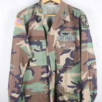 US ARMY BDU woodland camouflage jacket - XL - (LARGE LONG)
