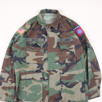 BDU WOODLAND Us ARMY camouflage jacket - L - (CUSTOMIZABLE)