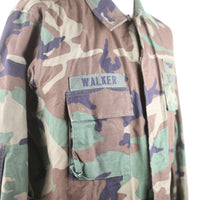 WOODLAND Us ARMY BDU Jacket - L - (CUSTOMIZABLE)