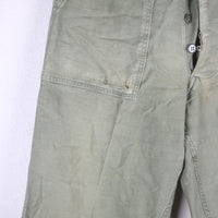 FATIGUE US ARMY PANT type 1^ OG 107 1950s - W34 -