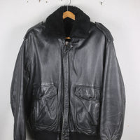 Vintage leather jacket - XL -