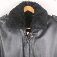 Vintage leather jacket - XL -