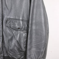 Vintage leather jacket - XL -
