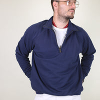 Half zip raglan sweatshirt