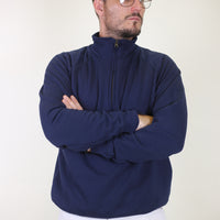 Half zip raglan sweatshirt