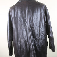 GIACCA DI PELLE CON GANCI -L-