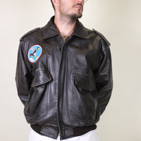 BOMBOOGIE LEATHER JACKET - XL -