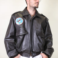 BOMBOOGIE LEATHER JACKET - XL -