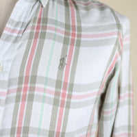 WOMEN'S RL BUTTON-DOWN SHIRT - S -
