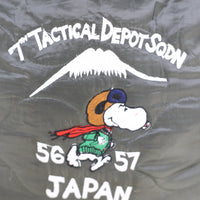 army tote liner bag with embroidery