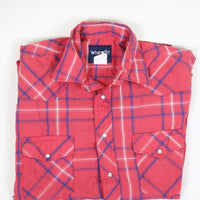 Camicia Wrangler mezza manica western - M -