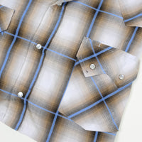 Western half sleeve shirt - L -