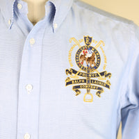 WOMEN'S BUTTON-DOWN RL SHIRT - L -