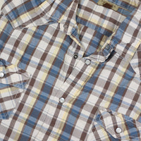 Camicia mezza manica western -XL -