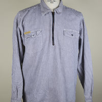 PRISON BLUES WORK SHIRT - L -