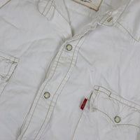 Camicia LEVIS mezza manica western -XL -