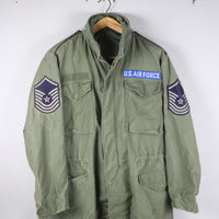 M-65 US AIR FORCE Field Jacket Scovill Zip - L - ( MEDIUM REGULAR )