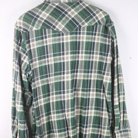 WRANGLER plaid overshirt - L -