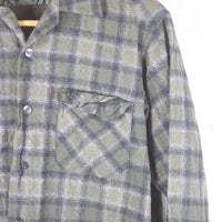 PENDLETON plaid overshirt - L-