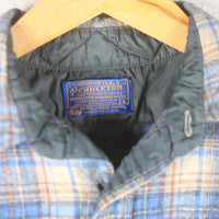 PENDLETON plaid overshirt - L-