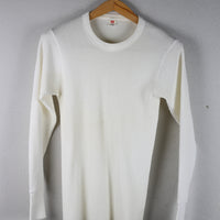 HANES THERMAL SHIRT MADE IN USA -M-