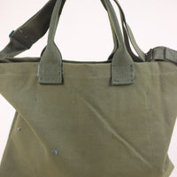 army tote bag with embroidery