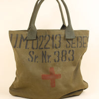 army tote bag with embroidery
