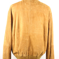 Real leather reindeer jacket -L-