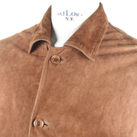 Real leather reindeer jacket - M