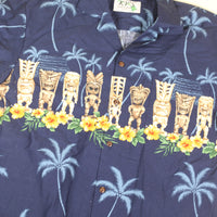 Camicia Hawaiana MADE IN usa - L -